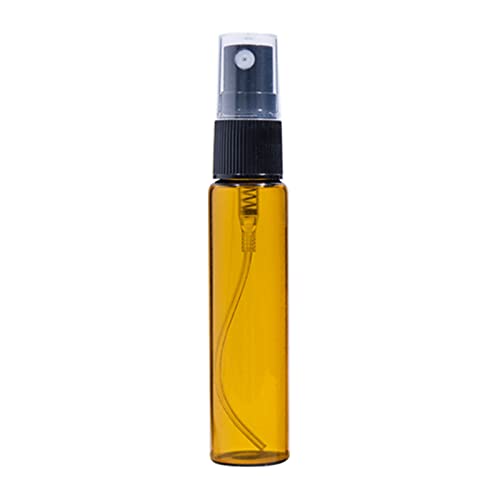 10pcs Mini Press Perfume Glass Bottles - Empty Refillable Cosmetic Containers for Essential Oils, Fragrance Samples & DIY Beauty Products - Perfect for Travel, Gift Sets & Home Organization