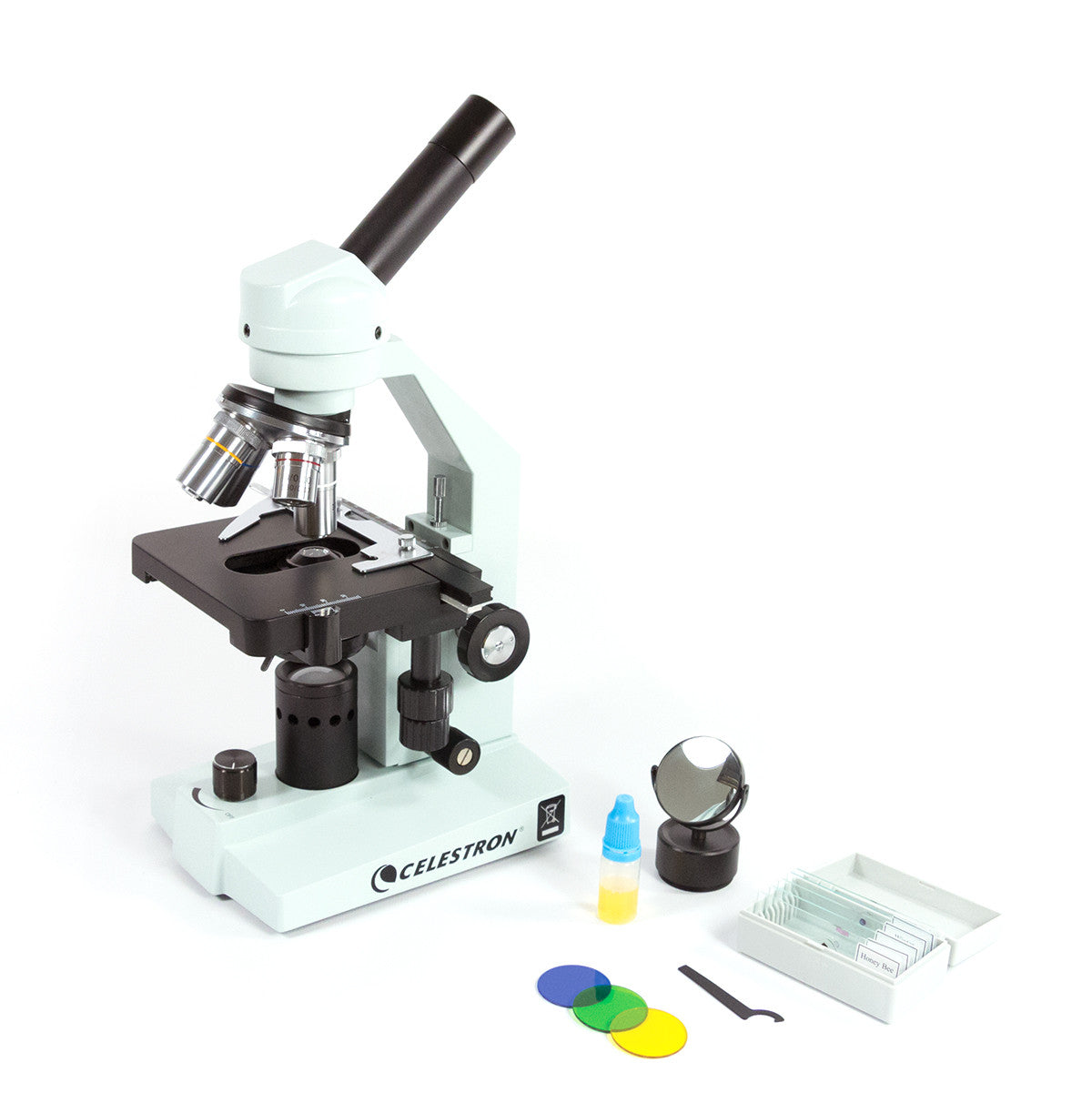 Professional 1000X Biological Microscope for Lab & Classroom Use | High-Precision Scientific Instrument for Students & Researchers | Ideal for Biology Studies & Cell Observation