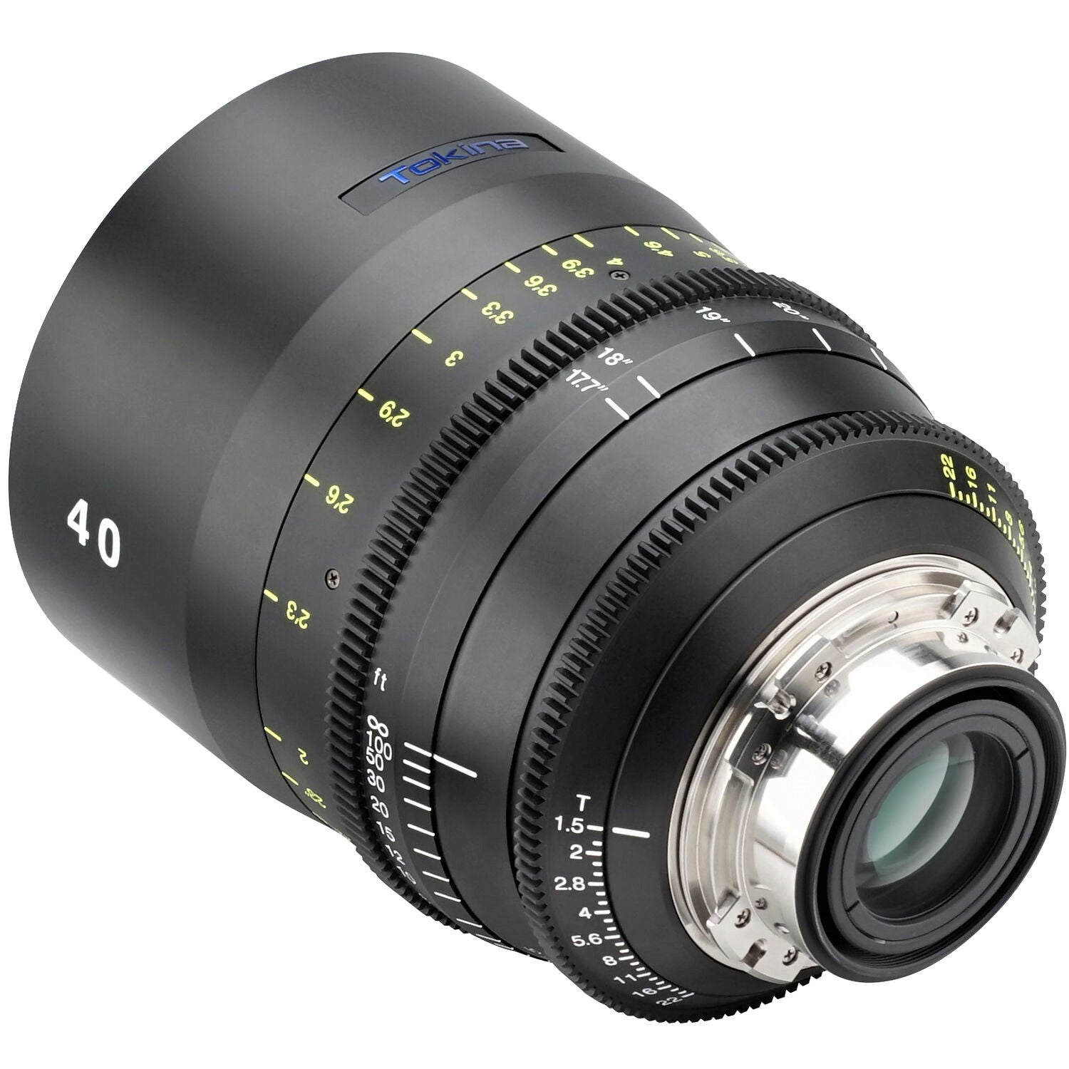 Tokina Cinema Vista 40mm T1.5 Prime Lens for Canon EF Mount - Professional Cine Lens for Filmmaking, Videography & Photography