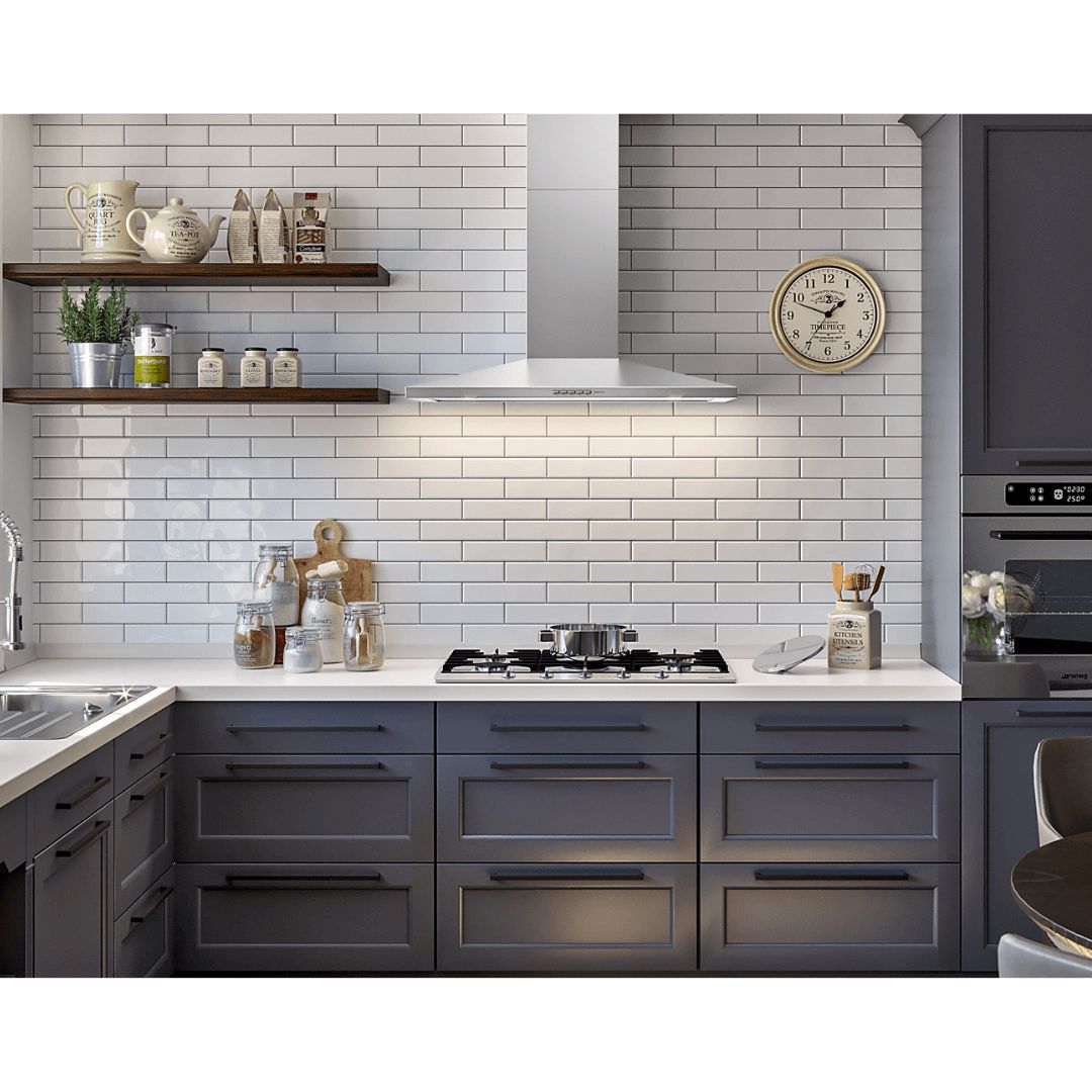 Falmec Vulcano 600 CFM Stainless Steel Wall Mount Range Hood - 30