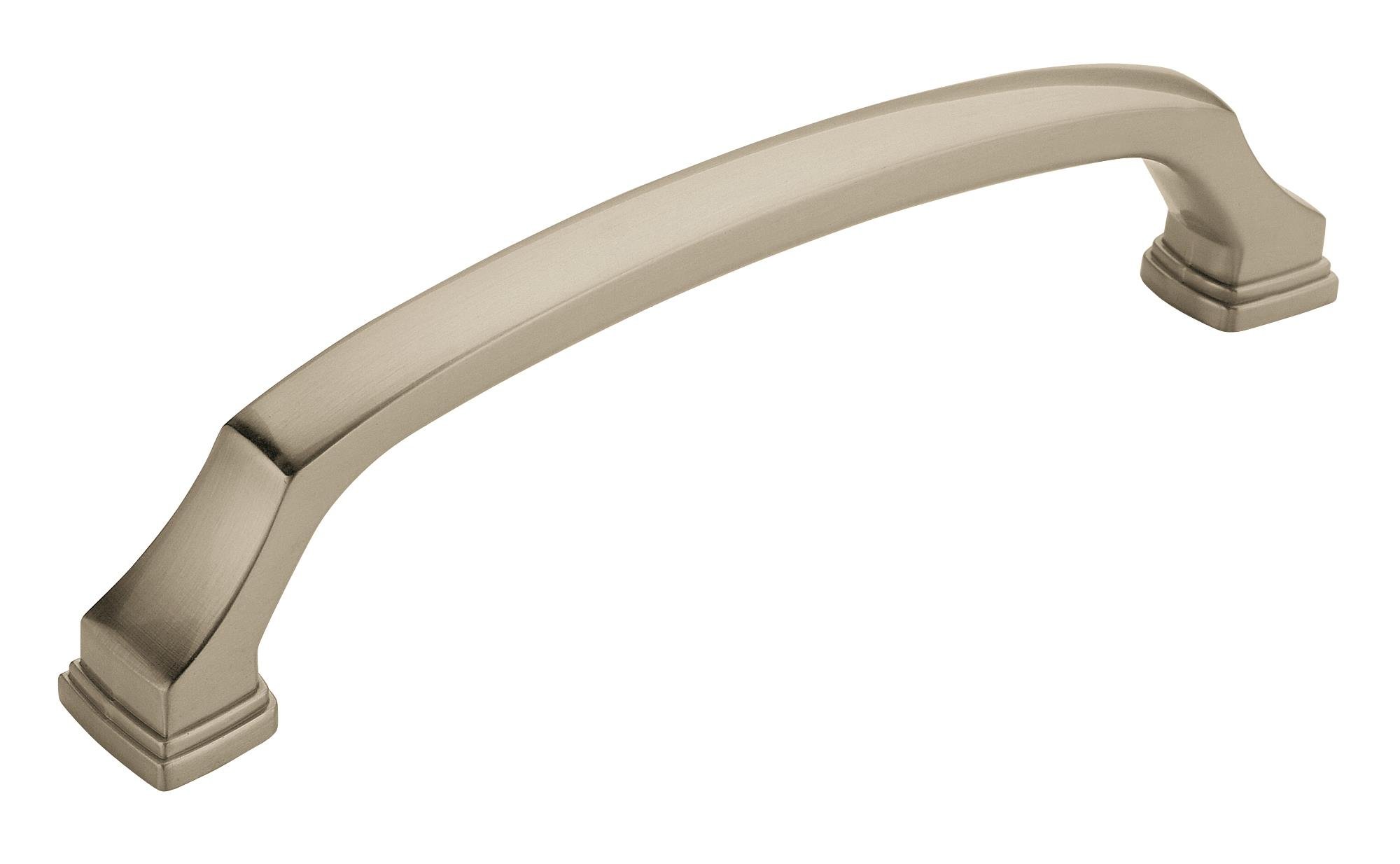 Amerock 8 Inch Satin Nickel Appliance Pull - 203mm Center to Center - 1 Pack Drawer Handle for Cabinets & Furniture - Perfect for Kitchen, Bathroom & Office Drawers