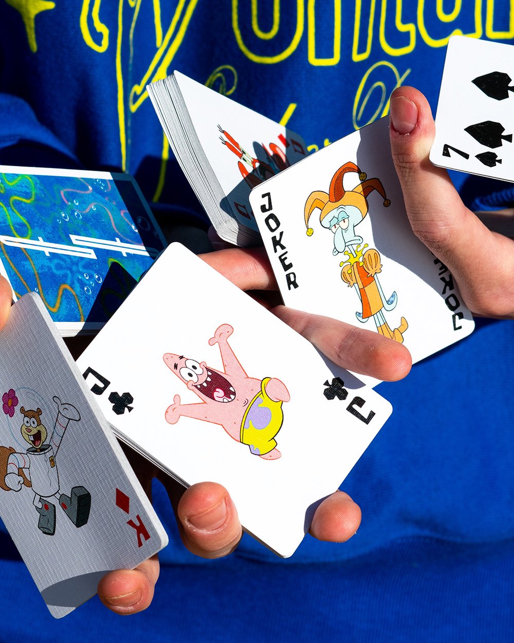 Fontaine SpongeBob Playing Cards - Limited Edition Collectible Deck for Cardistry, Magic Tricks & Poker Games - Perfect for Fans, Performers & Card Enthusiasts
