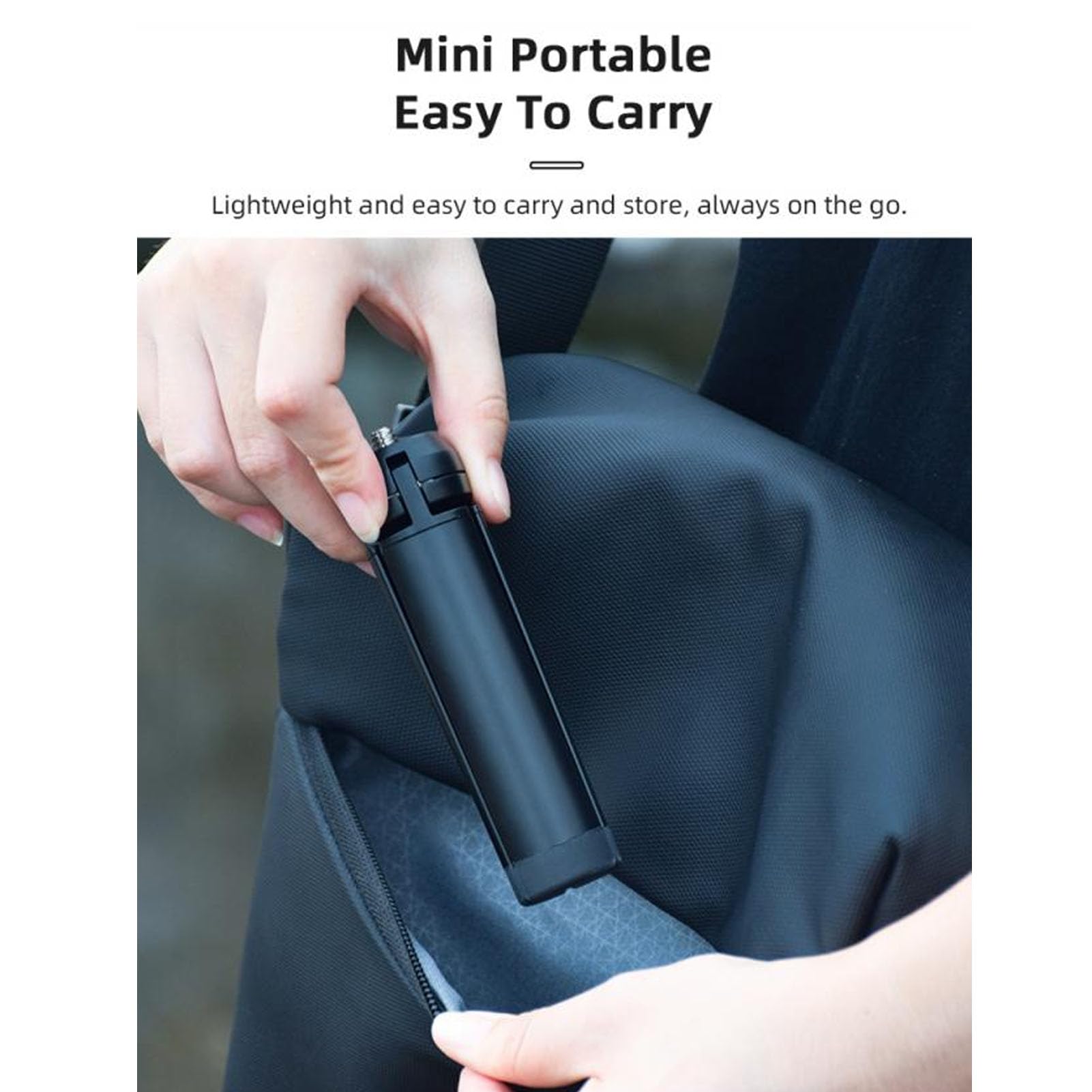 Extendable Aluminum Selfie Stick Tripod with Phone Mount - Foldable Camera Stand for Vlogging, Travel & Action Cameras (OSMO POCKET 3, ONE) - Perfect for YouTube, TikTok & Outdoor Adventures