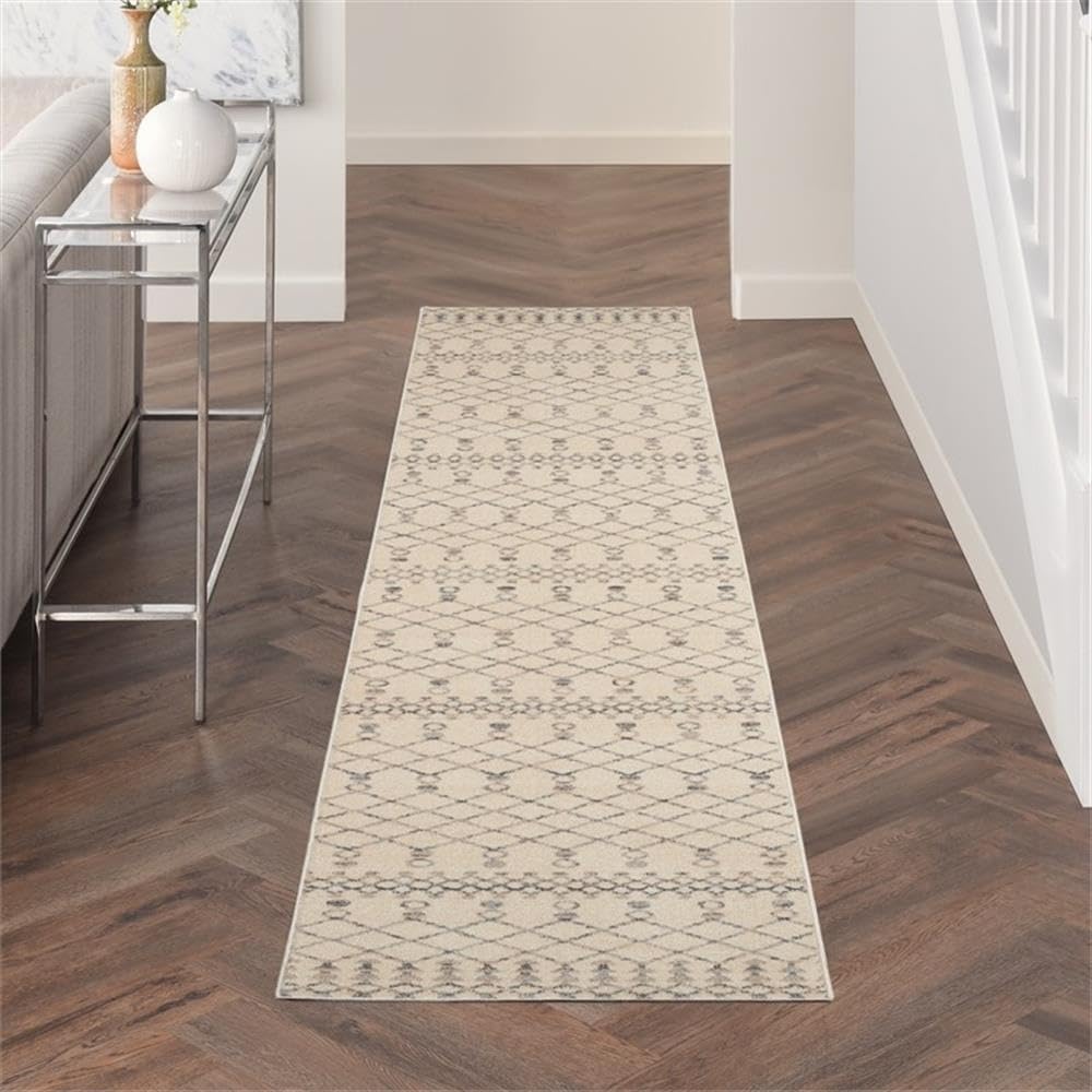 Nourison Royal Moroccan Farmhouse Beige/Grey 2'3