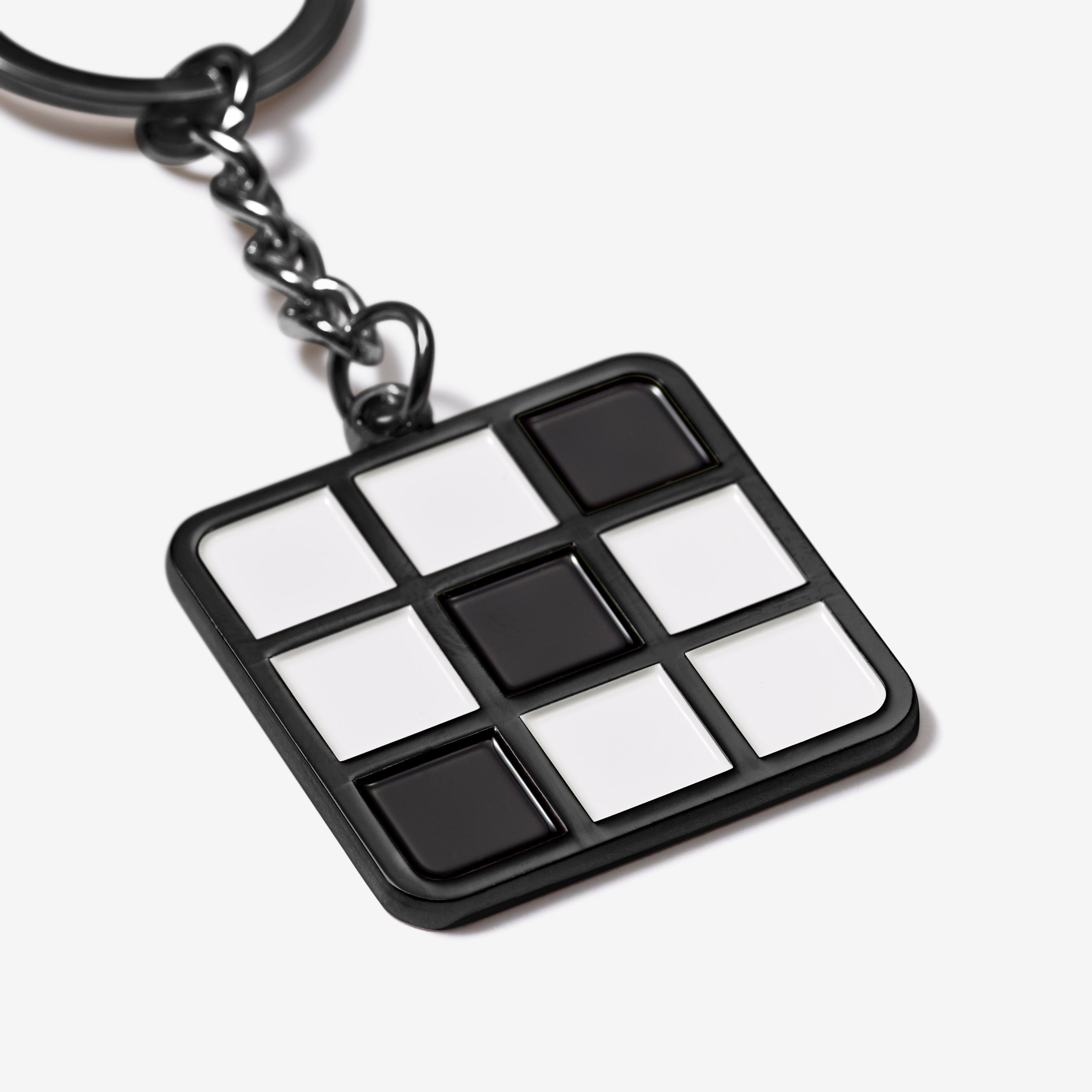 Crossword Puzzle Keychain - Fun & Portable Brain Teaser for Travel, Gifts & Daily Entertainment