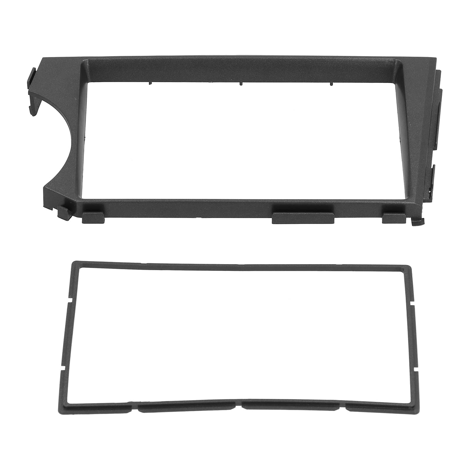 ABS Material Car Radio Installation Trim Kit Frame - Easy Replacement for SSANGYONG Actyon & Kyron 2006-2009 Models | Perfect Dash Upgrade for DIY Car Stereo Installation