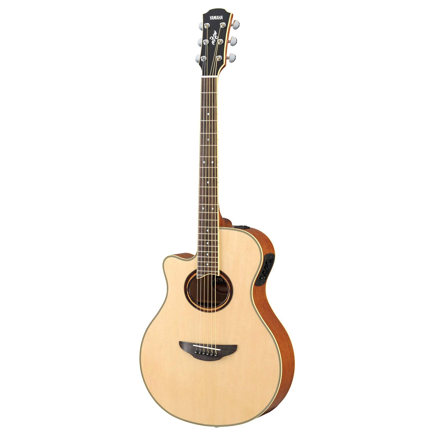 Yamaha APX700 Left-Handed Acoustic Electric Guitar - Natural Finish | Perfect for Live Performances & Studio Recording