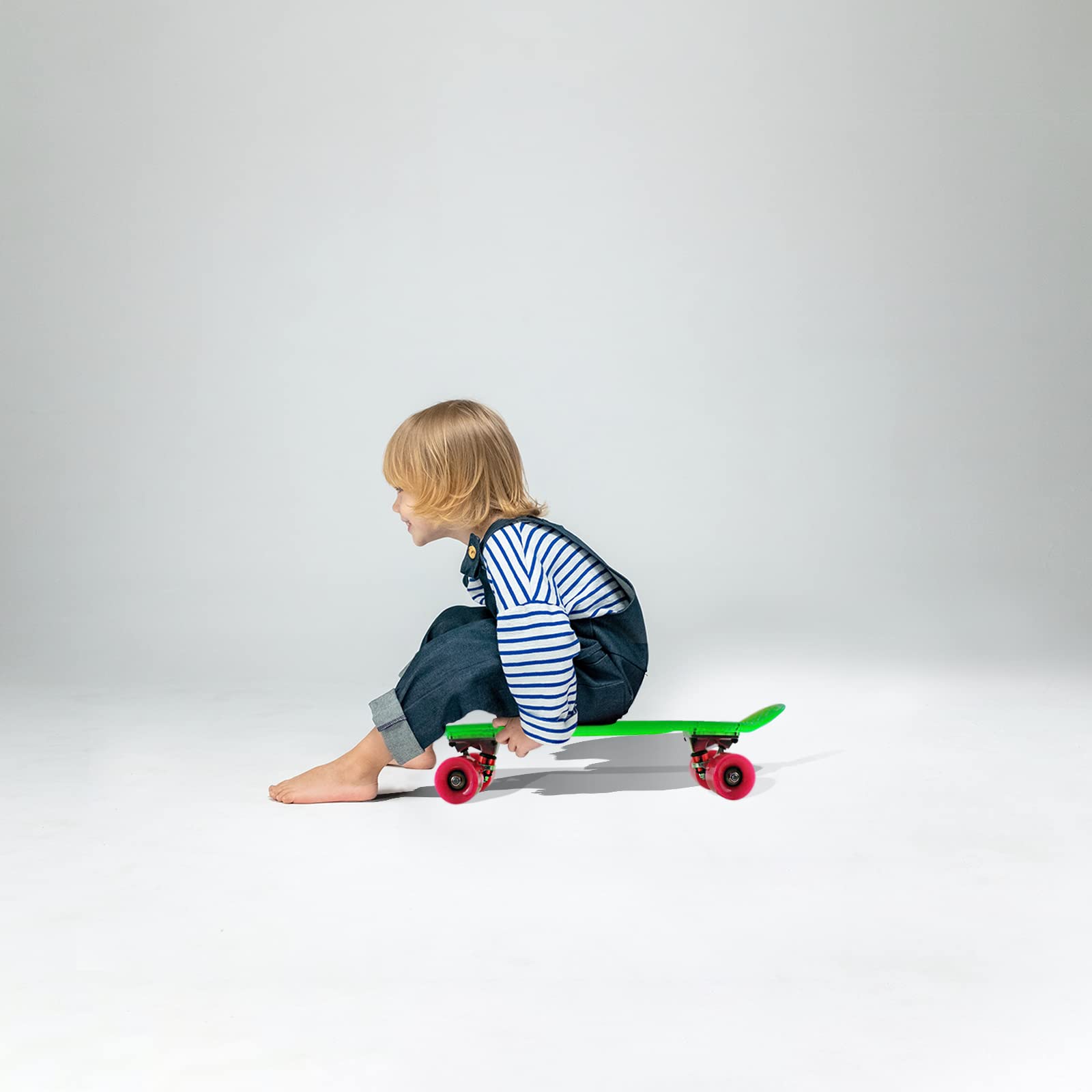 Kobe Toy Retro Penny Skateboard - Mini Cruiser with Waffle Grip Deck for Kids & Adults | Perfect for Commuting, Campus Cruising & Street Skating