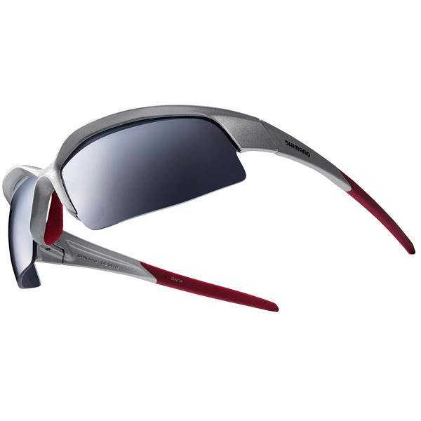 Silver/Red