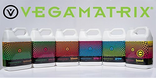 Vegamatrix Nutrients Complete Quart Set for Veganic & Organic Gardening - Premium Plant Food for Vegetables, Herbs & Flowers - Ideal for Indoor & Outdoor Hydroponic Systems
