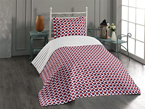 Navy Blue Red and White