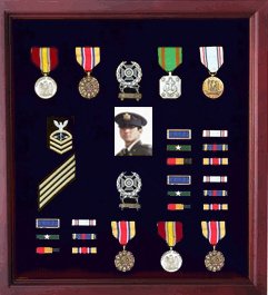 Premium Flag Photo Display Cases - Durable & Clear Protection for Photos, Documents, and Memorabilia - Perfect for Home, Office, or Military Displays