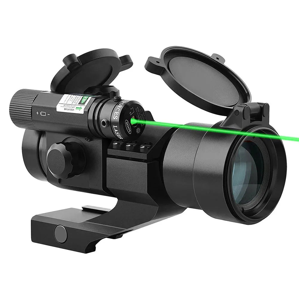 1x30mm Tactical Red Dot Sight Scope with 11/20mm Picatinny Rail Mount - Perfect for Hunting, Shooting & Airsoft | Durable Optical Sight for Outdoor Adventures & Tactical Gear