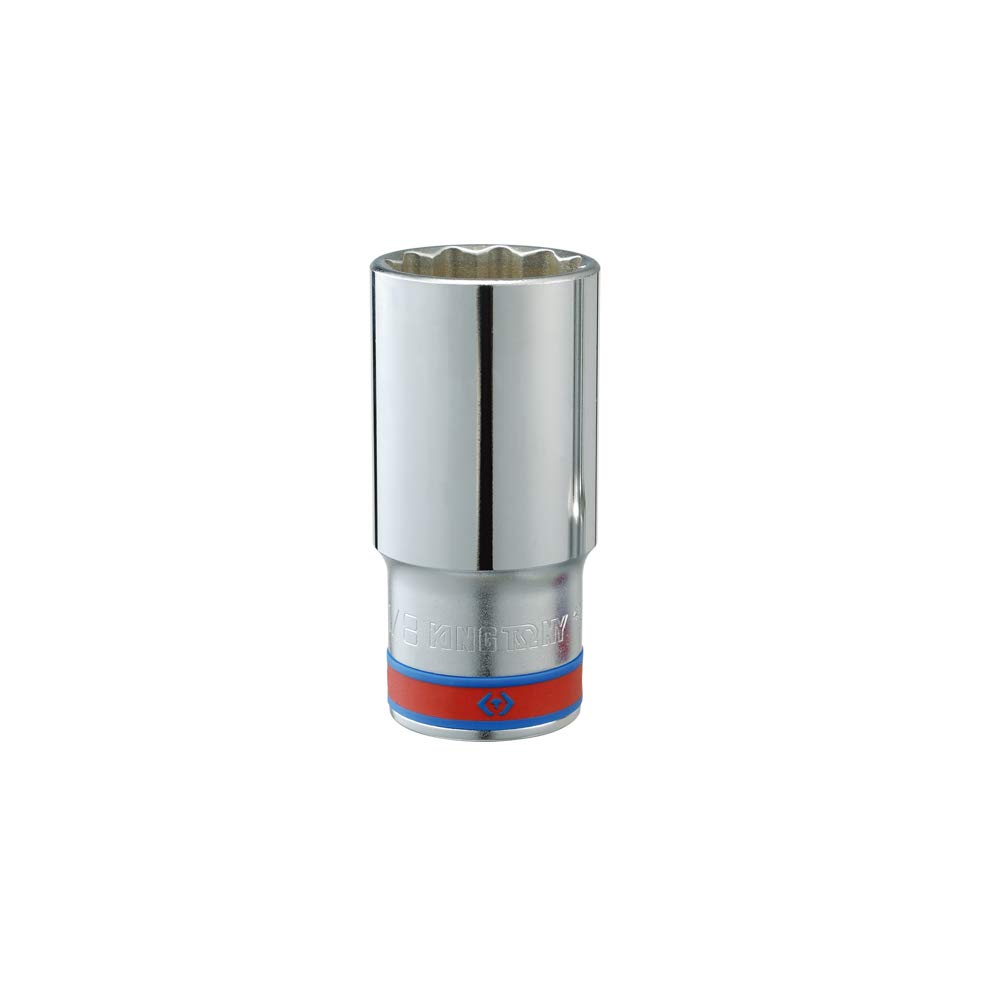 King Tony 423040S 12-Point Deep Socket Set (1/2