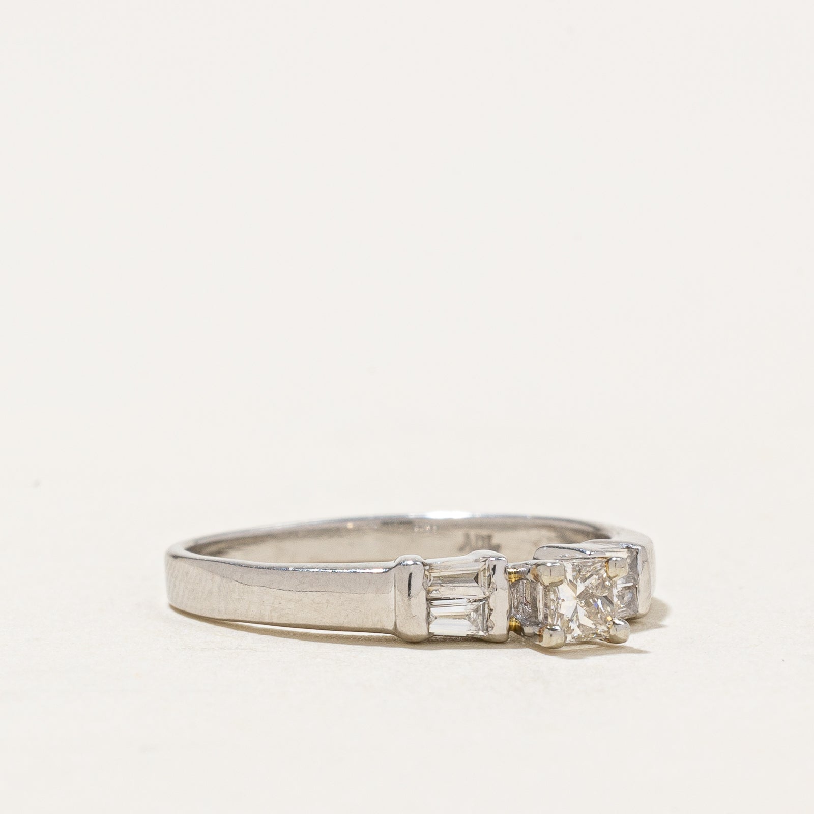 0.25ctw Princess Cut Diamond Ring - Size 5 | Elegant Engagement & Wedding Band for Women | Perfect for Proposals, Anniversaries & Special Occasions