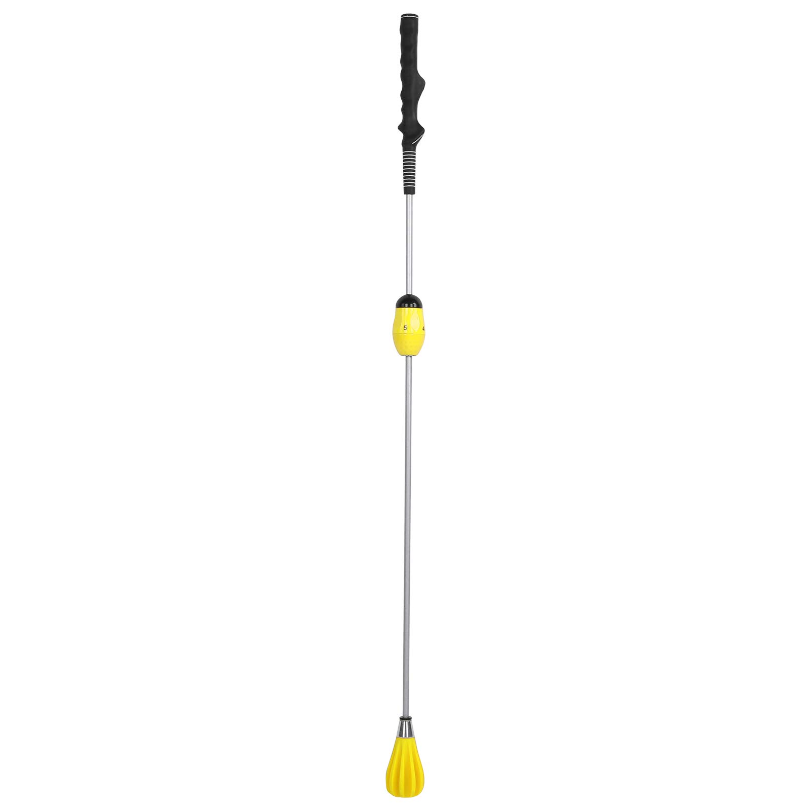 Alvinlite Golf Swing Trainer Aid - Strength & Tempo Training Stick for Men & Women | Yellow Golf Warm Up Equipment | Perfect for Driving Range Practice & Backyard Drills | Great Golf Gift for Beginners & Pros