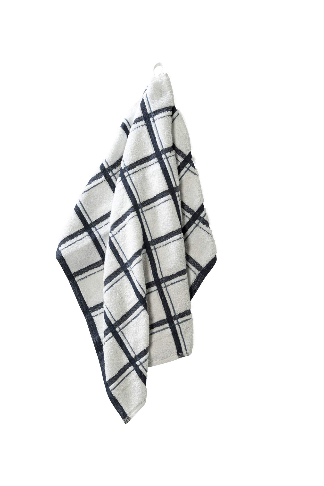 Premium XLNT Blue Large Kitchen Towels (3 Pack) - 100% Cotton Dish Towels | 20
