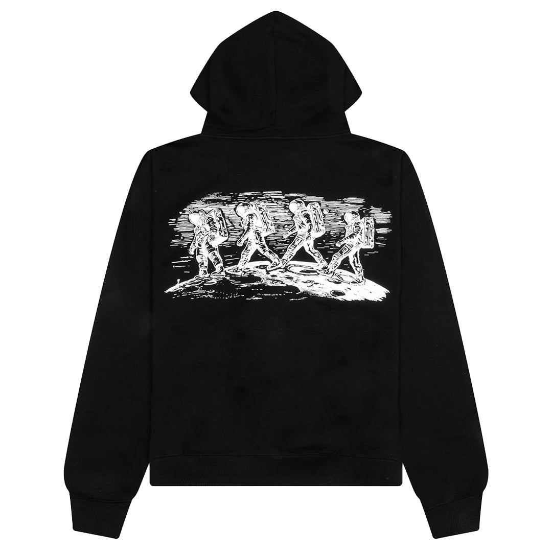 DUNE ALPHA HOODIE for Men - Black Zip Up Fleece Jacket with Pockets | Winter Warm Pullover for Outdoor Activities & Casual Wear