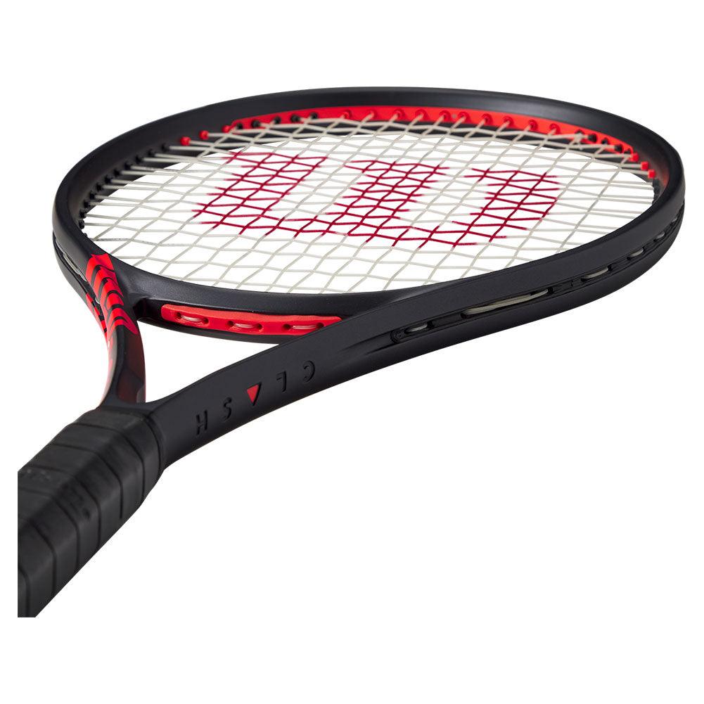 Wilson Clash 100 V3 Tennis Racket - Carbon Fiber Lightweight Racquet for Power & Control | Perfect for Beginners & Intermediate Players | Court, Tournament & Training Use
