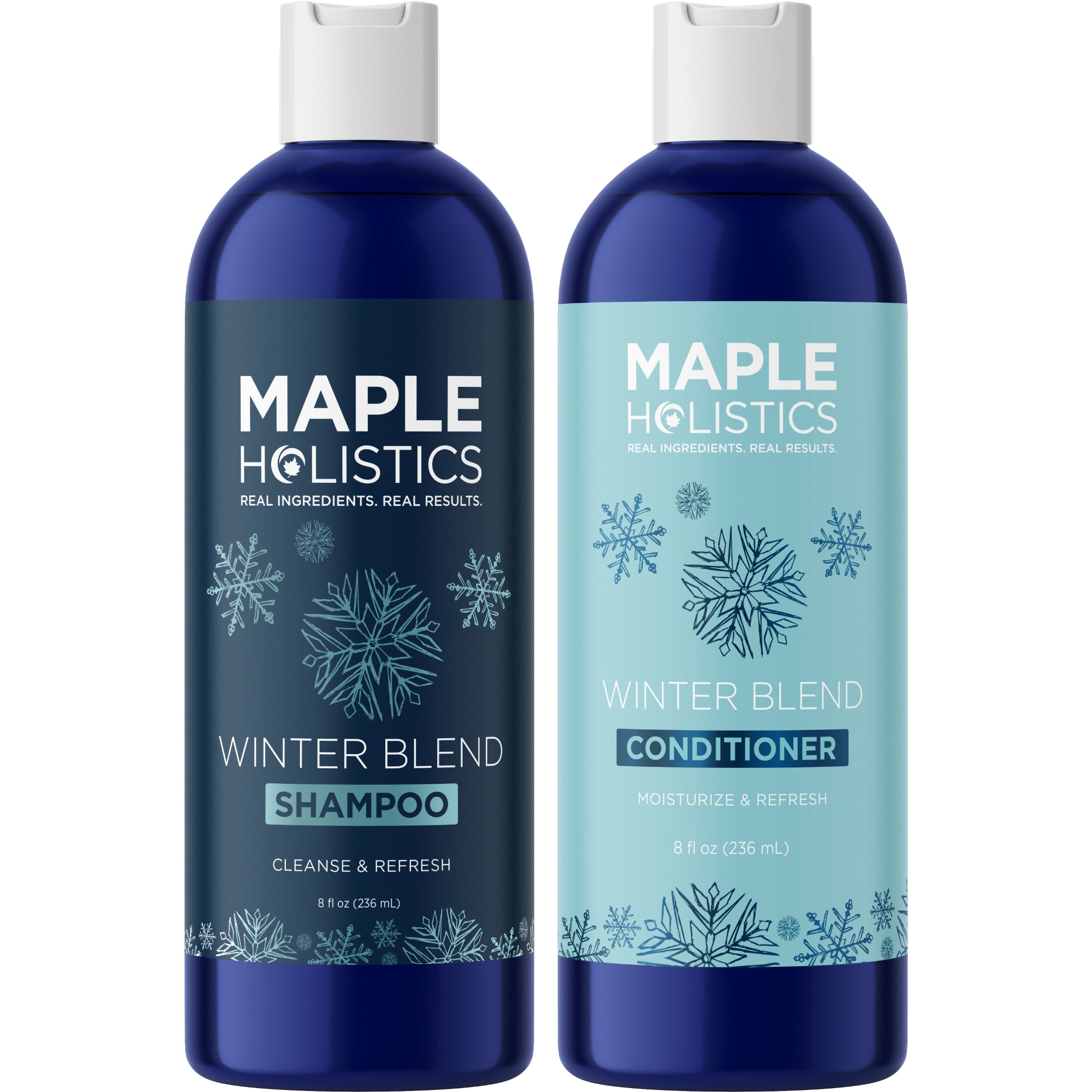 Winter Blend Shampoo & Conditioner Set for Dry Hair - Hydrating & Nourishing Hair Care Duo for Cold Weather | Perfect for Winter Hair Protection & Moisturizing