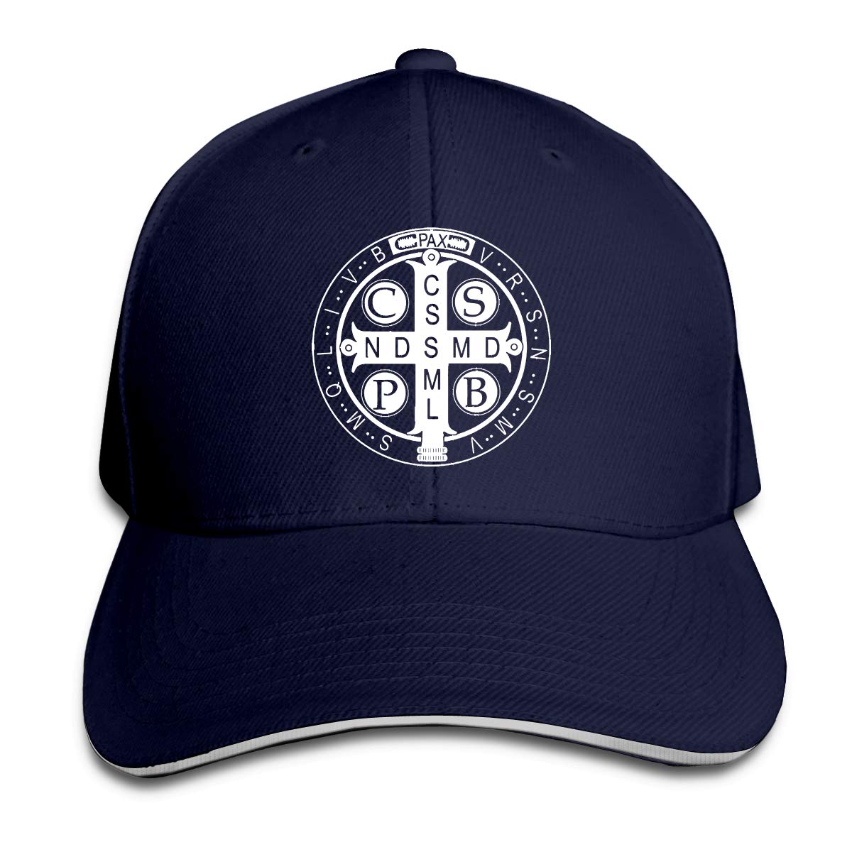 GFGS LKKG Saint Benedict Medal Unisex Trucker Hat - Adjustable Baseball Cap for Men & Women - Perfect for Driving, Outdoor Activities & Casual Wear
