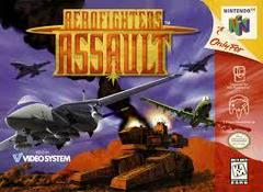Aerofighters Assault - Nintendo 64 (N64) Game - Classic Air Combat Action - Perfect for Retro Gaming Enthusiasts & Collectors