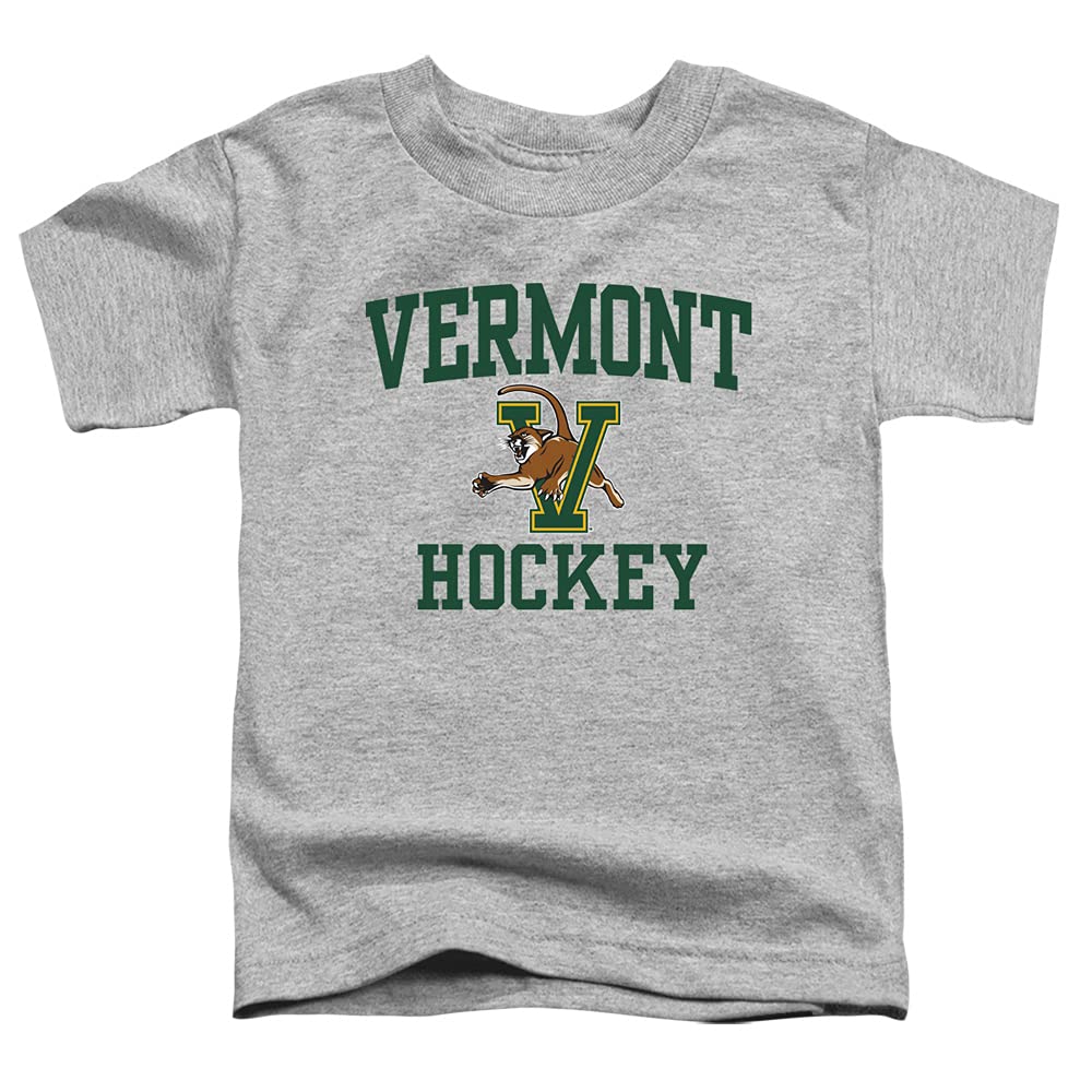 University of Vermont Official Hockey Unisex Toddler T-Shirt | UVM Catamounts Fan Apparel for Kids | Game Day & School Spirit Wear