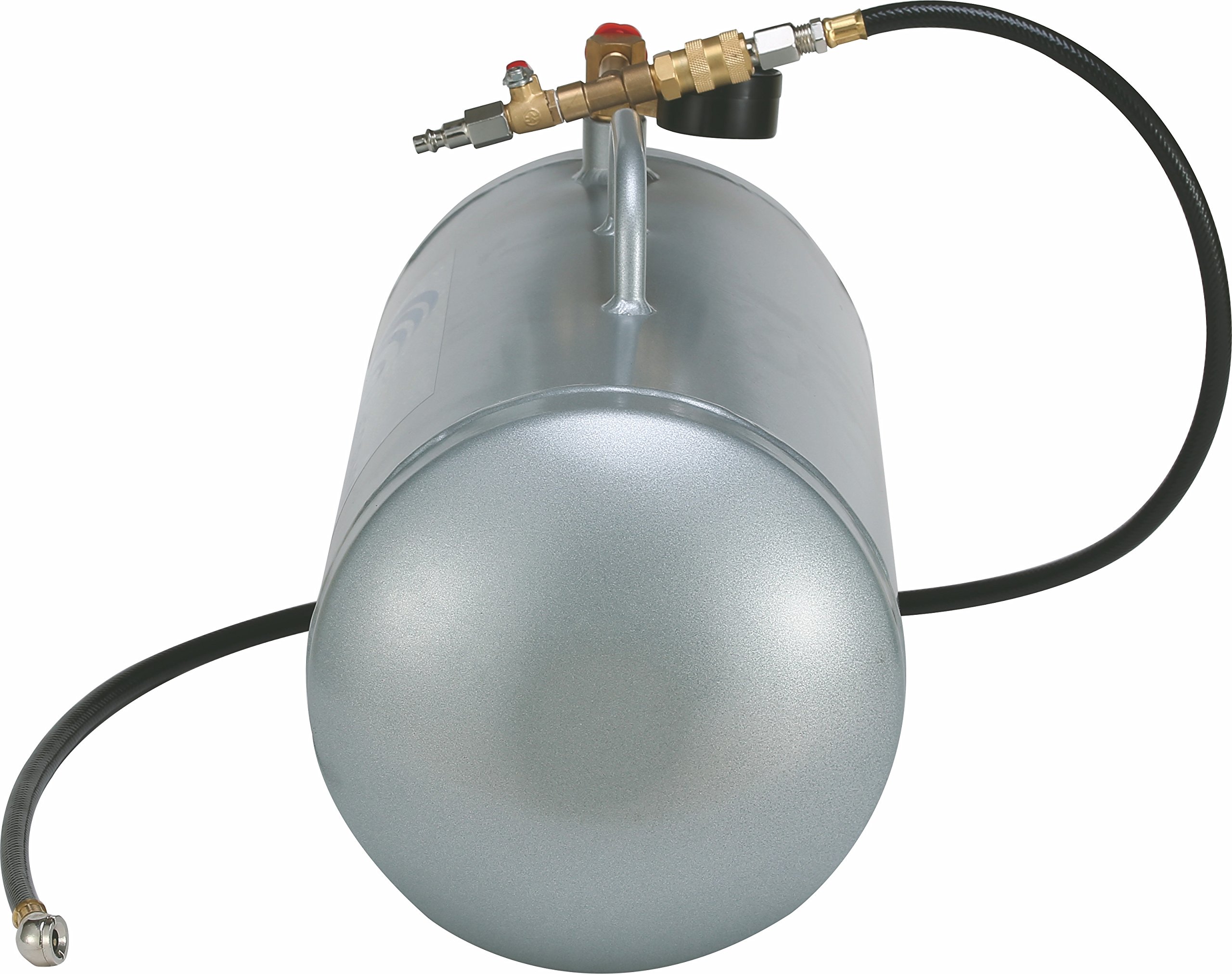 California Air Tools CAT-AUX05A 5 Gallon Lightweight Portable Aluminum Air Tank - Silver | Ideal for Home Garage, Auto Repair, and DIY Projects