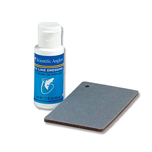 Scientific Anglers Fly Line Dressing Cleaner - 1 Cleaning Pad for Fly Fishing Gear Maintenance & Protection | Perfect for Freshwater & Saltwater Fishing Rods