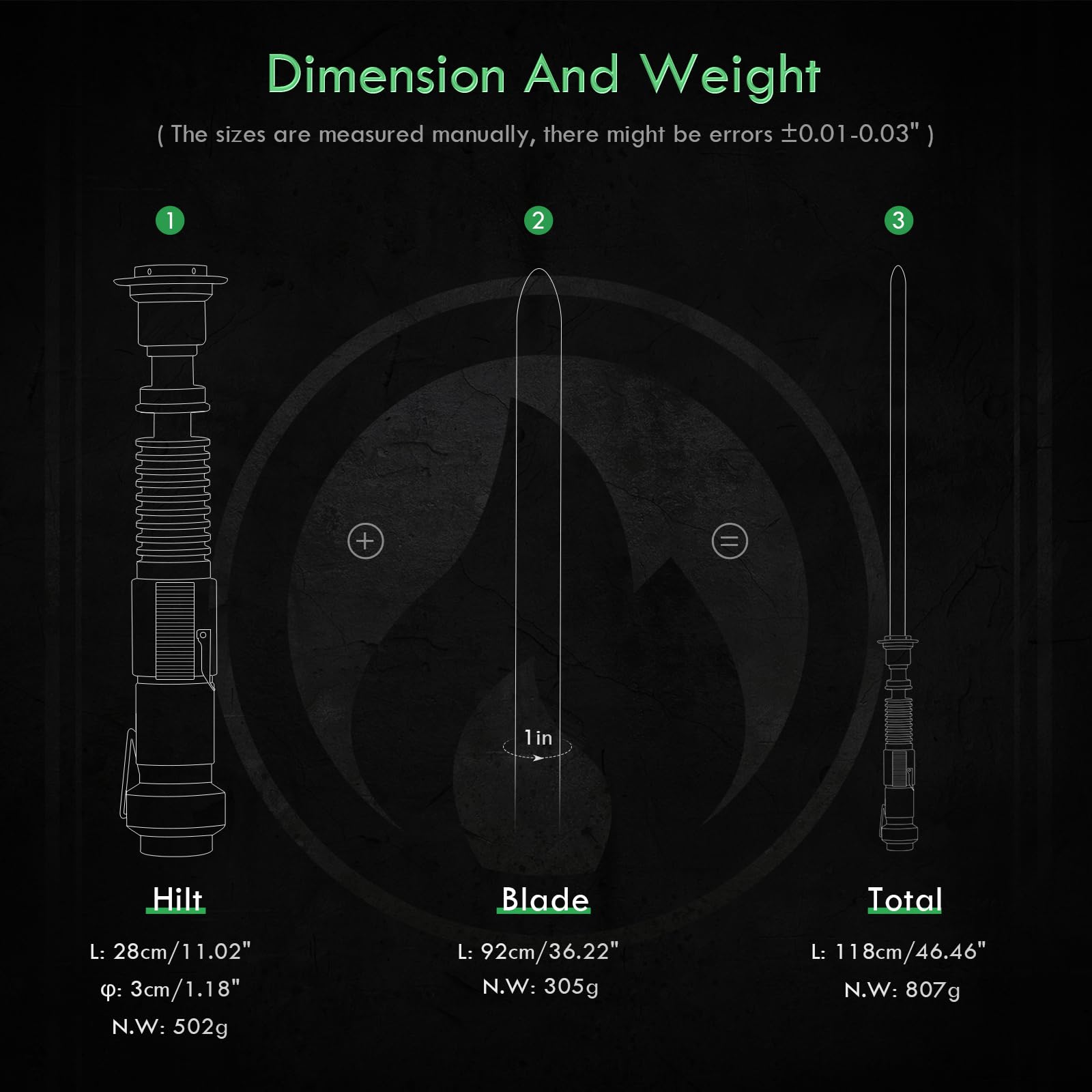 Custom Smooth Swing Xenopixel 3.0 Lightsaber with 34 Sound Fonts & Motion Control - Infinite Color Changing LED Lightsaber with Stand - Luke Skywalker Style for Cosplay, Collecting & Star Wars Enthusiasts