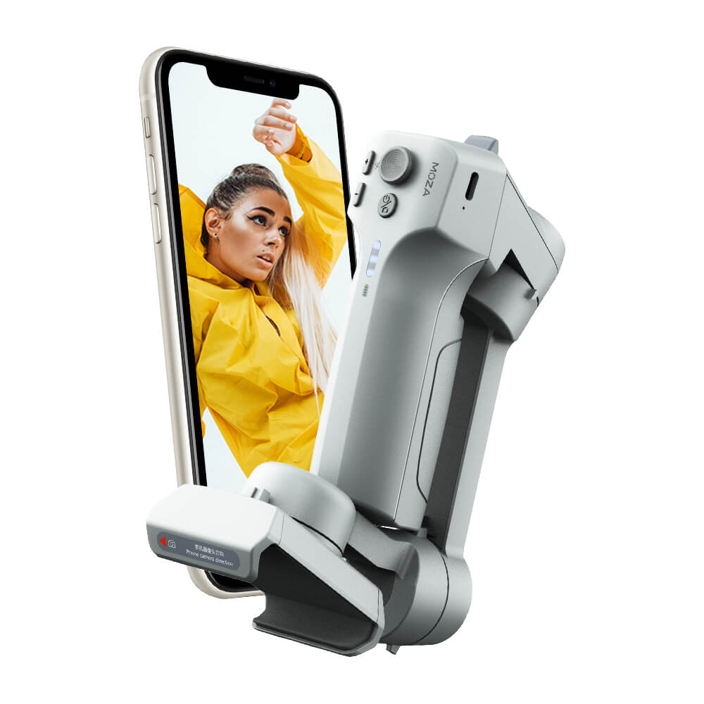 Mini MX Ultra Compact Folding Handheld Stabilizer for Smartphones - Lightweight Camera Gimbal for Vlogging, Travel & Action Shots | Clearance Sale