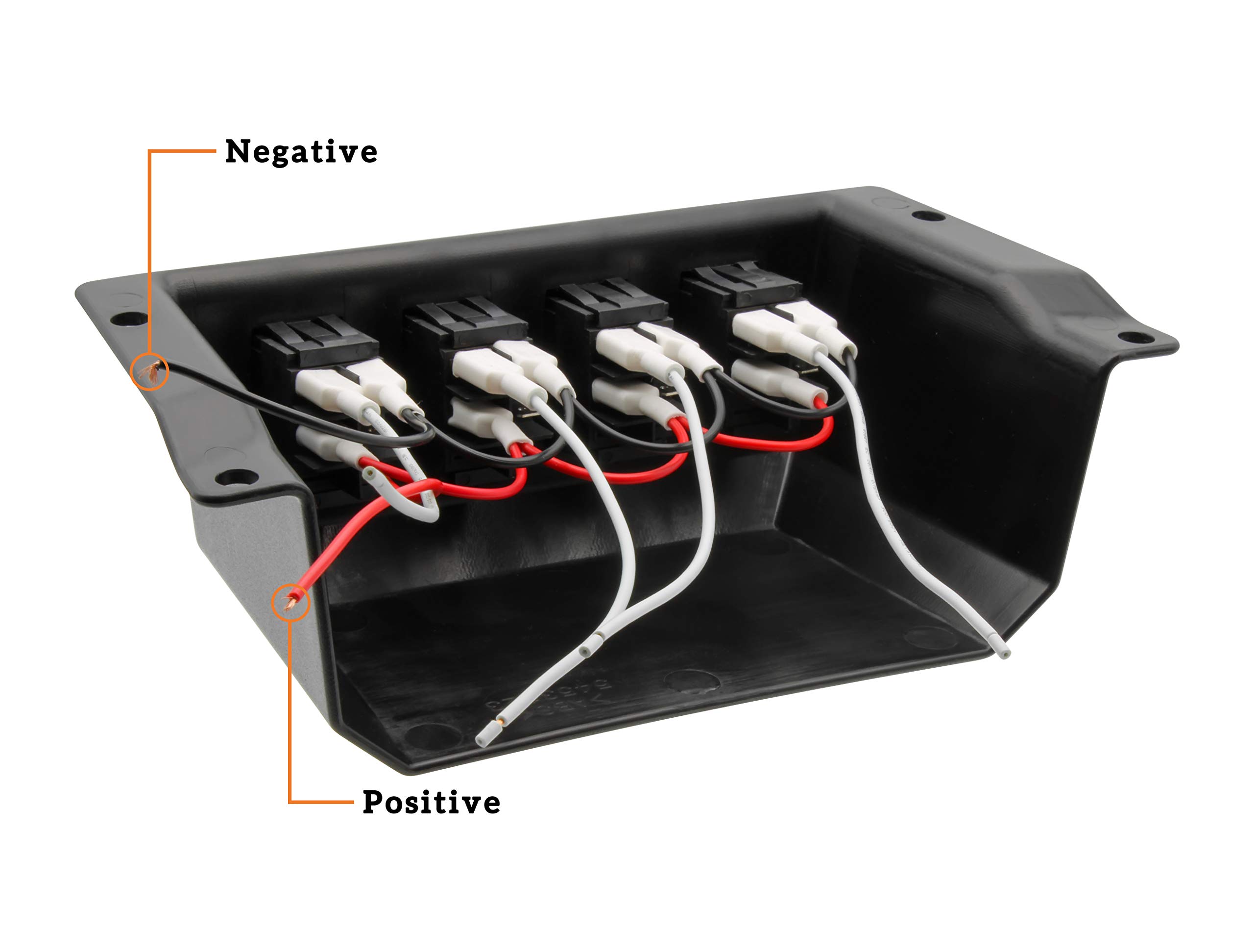 SAUTVS Switch Panel for Polaris RZR XP 1000 2014-2018 | Under Dash Switch Case with 4 Rocker Switches | Off-Road Accessories for UTV & Side-by-Side Vehicles | Perfect for Trail Riding & Off-Road Adventures