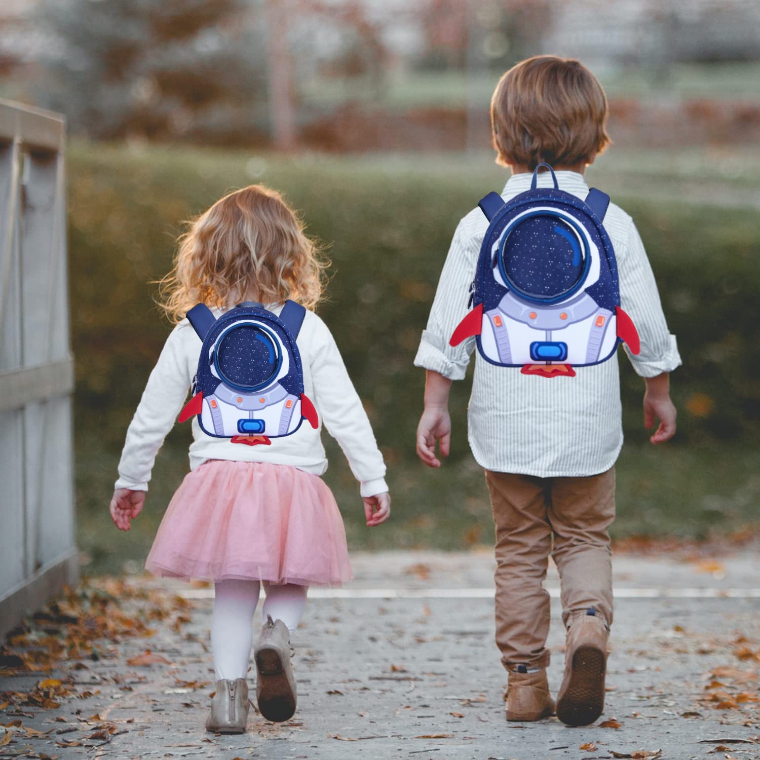 Yisibo Rocket Toddler Backpack with Leash - Anti-Lost Kids Backpack for Boys & Girls Ages 3-6 | Cute Preschool Backpack for Daycare, Travel & Outdoor Adventures
