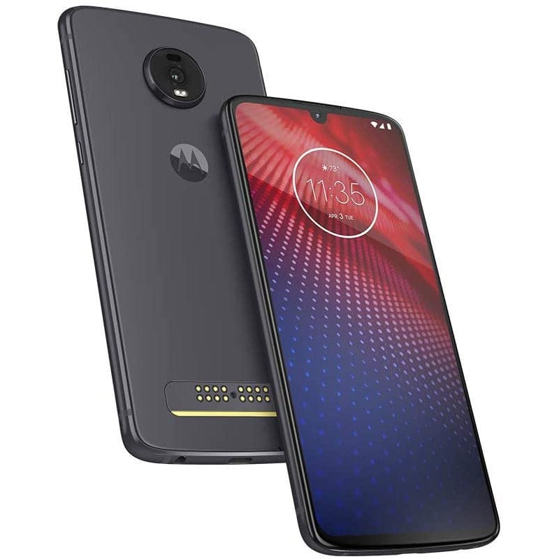 Motorola Moto Z4 Unlocked Smartphone 128GB Flash Grey - Verizon Compatible 5G Ready for Streaming & Gaming