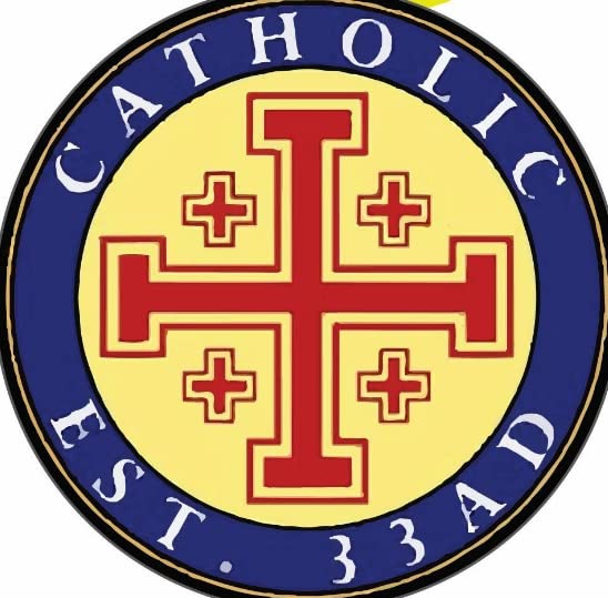 Original Kramer Catholic EST 33 Vinyl Decal - Car, Truck, Motorcycle Sticker for Bumper & Windows