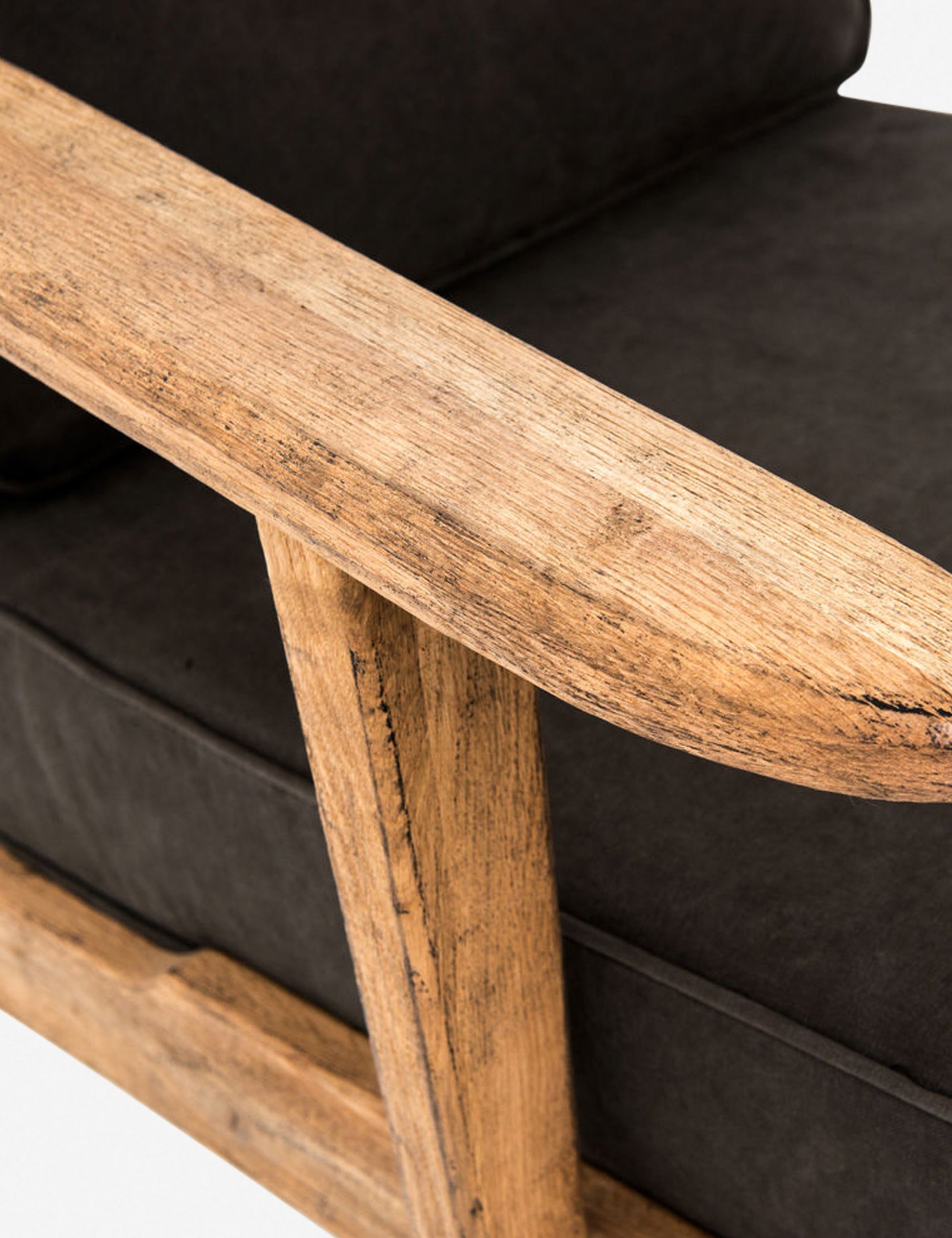 Stylish Austin Accent Chair - Mid-Century Modern Lounge Chair for Living Room, Bedroom & Office - Comfortable Upholstered Armchair with Wooden Legs