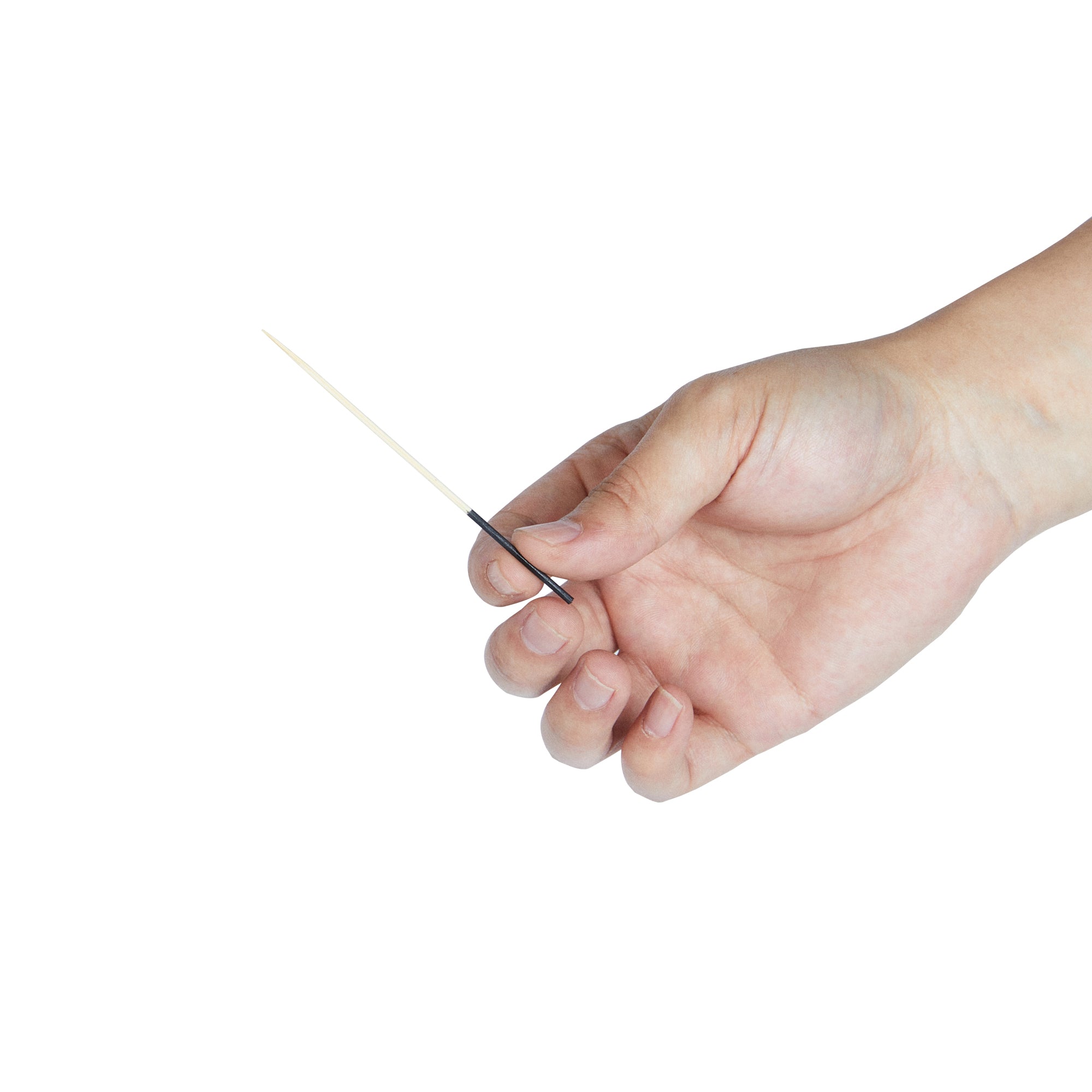 Premium Black Bamboo Hand-Dipped Skewers - 3.5 Inch BBQ Skewers (100 Count) - Perfect for Grilling, Kebabs, and Party Appetizers