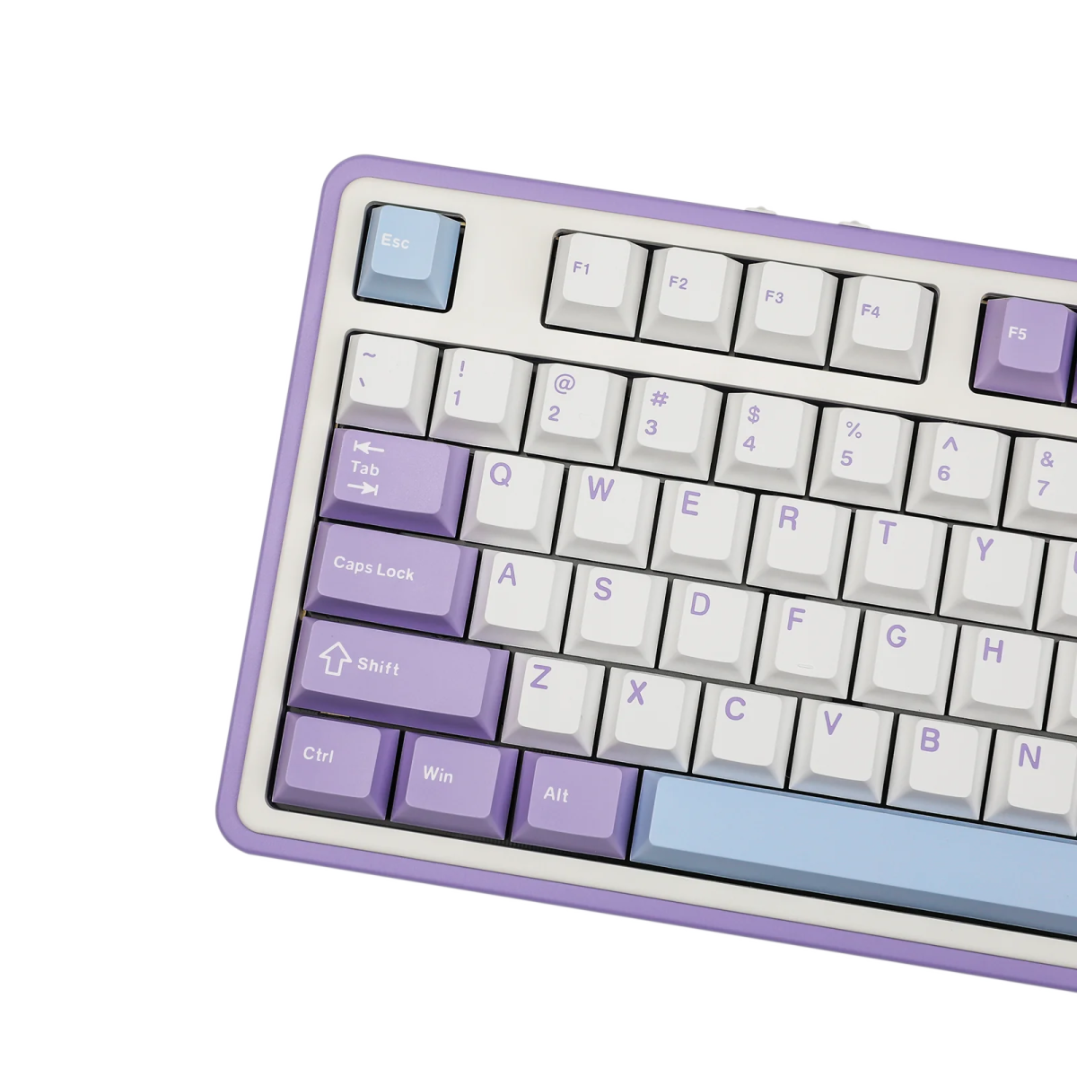 Ajazz AK980 RGB Mechanical Keyboard - Purple, White & Blue - Wired & Wireless with Screen - Maillard Switches - Perfect for Gaming, Typing & Office Work