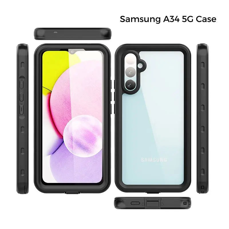 Waterproof Phone Case for Samsung Galaxy A Series | IP68 Certified Shockproof Cover | Perfect for Swimming, Beach & Outdoor Activities