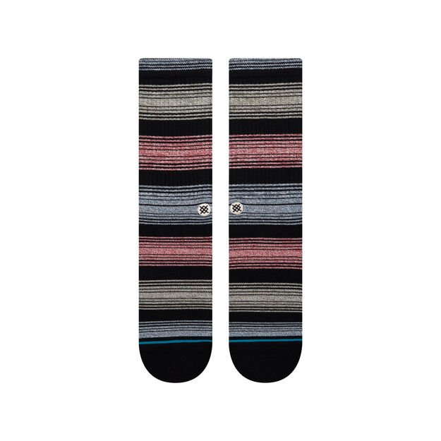 Premium Men's Crew Socks - Cadent Multi-Pack (6 Pairs) - Moisture Wicking & Cushioned Support for Work, Running & Everyday Comfort