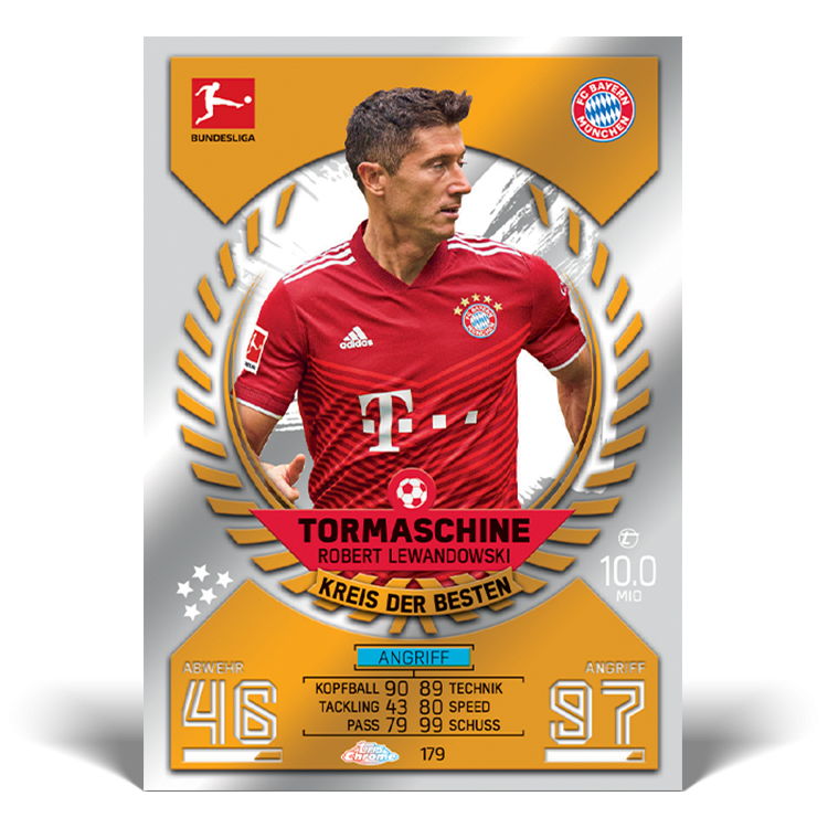Topps Bundesliga Match Attax Chrome 2021/22 Soccer Trading Cards - Single Pack for Collectors & Fans | Perfect for Trading, Gifts & Display