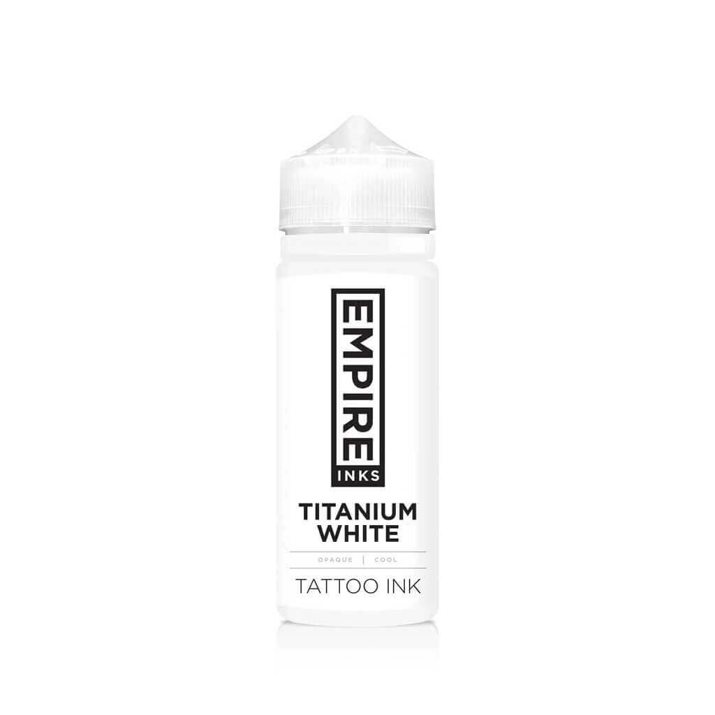 Premium Titanium White Empire Inks - Professional Waterproof Calligraphy & Tattoo Ink Set for Artists - Perfect for Tattooing, Hand Lettering, and Art Projects