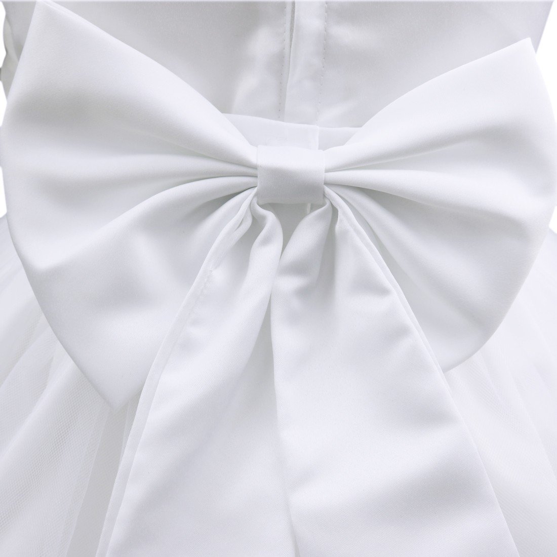 FEESHOW Elegant Flower Girl Dress for Weddings, Pageants, Bridesmaids, Graduation & Prom - Formal Party Gown for Special Occasions