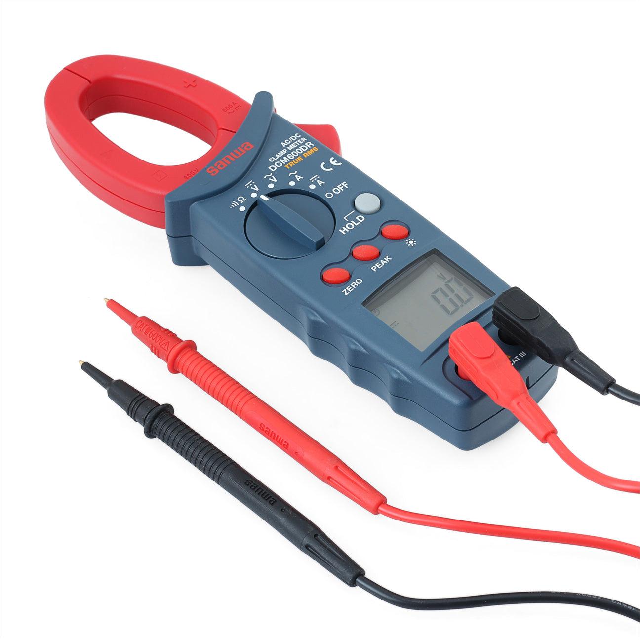 DCM600DR Digital Clamp Meter - Auto Hybrid/Electric Vehicle Tester with DMM Multimeter Function | Perfect for EV Diagnostics, Home Electrical Repairs & DIY Projects