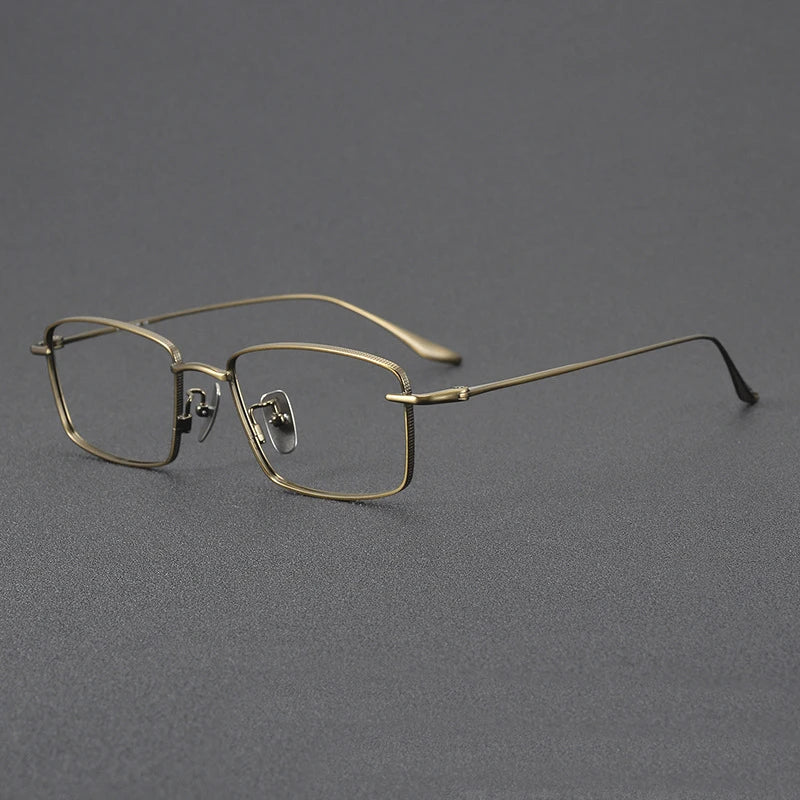 Stylish Black Unisex Square Full Rim Eyeglasses Frame 42175 - Perfect for Reading, Work & Fashion Accessories