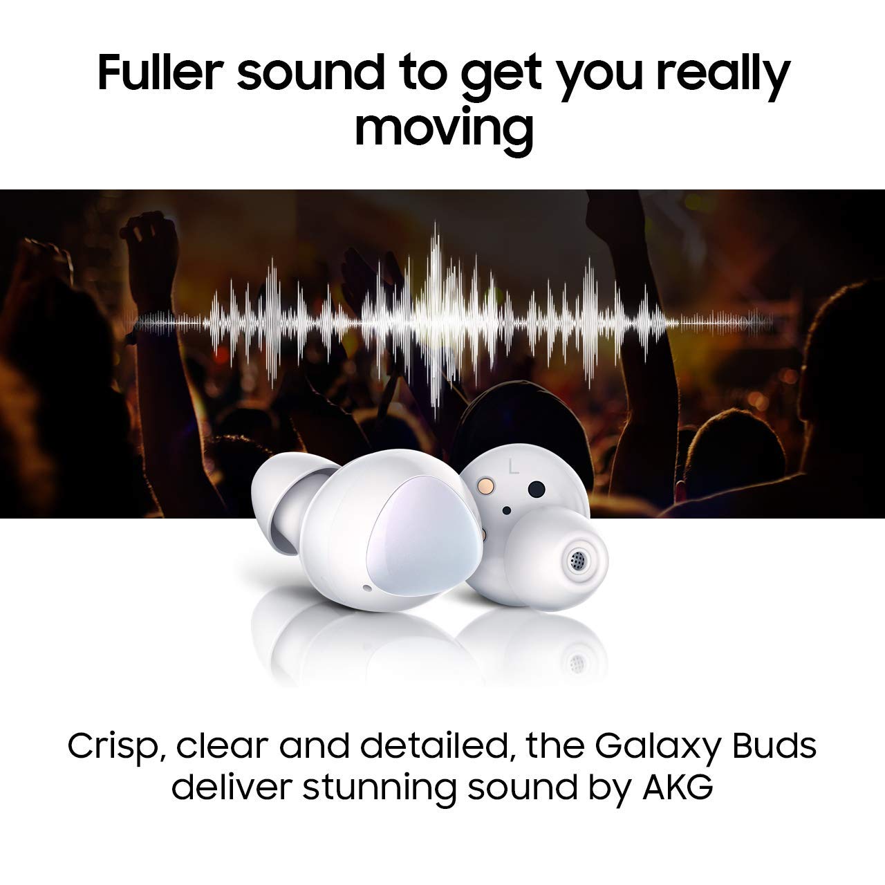 Samsung Galaxy Buds True Wireless Bluetooth Earbuds - Black (SM-R170) Renewed 2019 Edition | Noise Cancelling, Sweatproof for Gym, Running & Travel