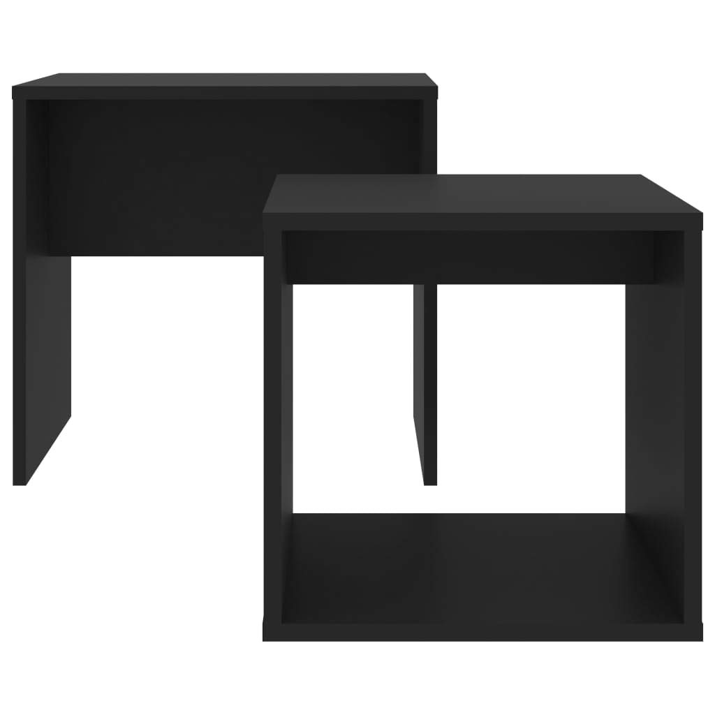 Modern Wooden Coffee Table Set - 18.9