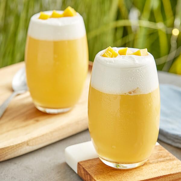 Premium Mango Bubble Tea Powder - 2.2lb Boba Milk Tea Flavoring for Baking, Smoothies, Desserts & Drinks | Instant Powder for Homemade Bubble Tea, Iced Coffee & Party Beverages