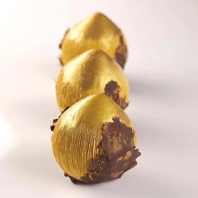 Premium Pavoni Noisette Mold Set - 8 Professional Pastry Forms for Chocolate & Desserts - Inspired by Cedric Grolet - Perfect for Baking, Cake Decorating & Gourmet Dessert Making