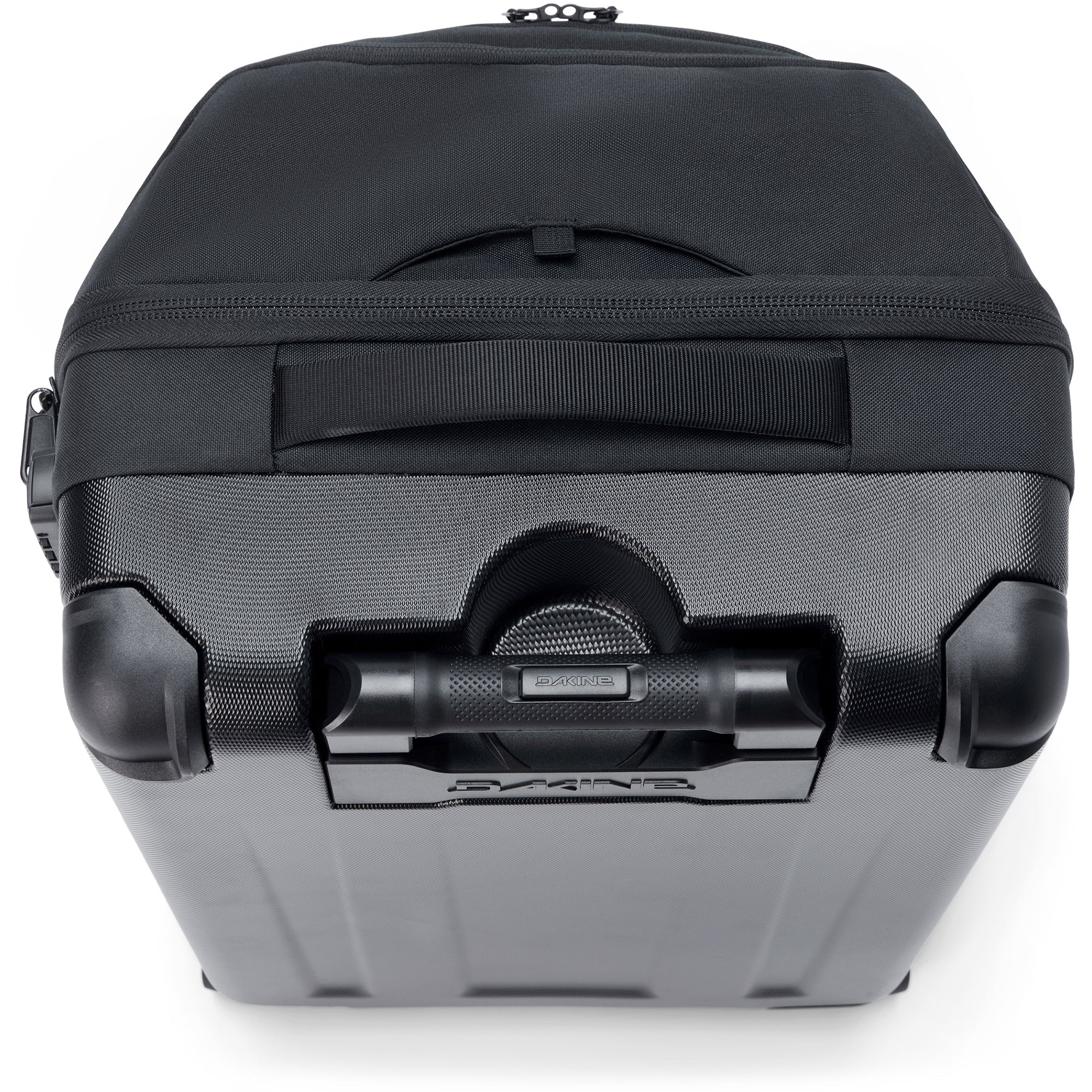 Dakine Split 4 Wheel Carry On Luggage 48L Black - Lightweight Spinner Suitcase for Air Travel, Business Trips & Weekend Getaways